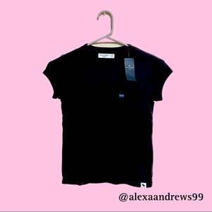 SOLD! Abercrombie Kids Black Tee